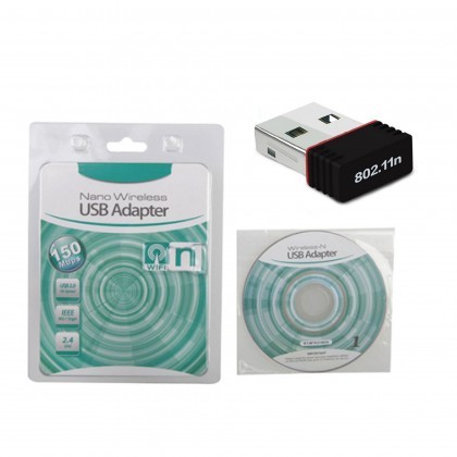 150Mbps High Speed USB2.0 Nano Wireless USB Adapter